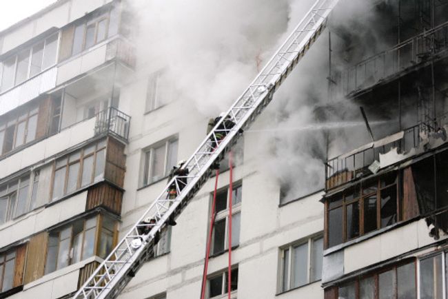 Пожар в жилом доме