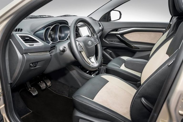 Салон автомобиля Lada Vesta Exclusive Салон автомобиля Lada Vesta Exclusive