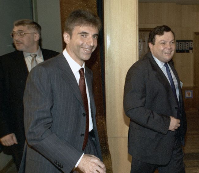 Леонид Невзлин и Михаил Фридман Леонид Невзлин и Михаил Фридман