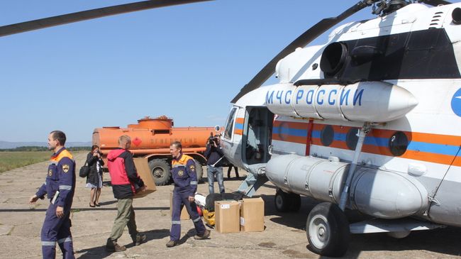 Вылет спасателей в Каларский район Забайкальского края на поиск туристов. 31 августа 2017