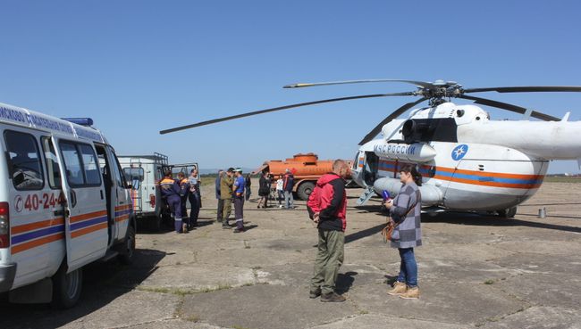 Вылет спасателей в Каларский район Забайкальского края на поиск туристов. 31 августа 2017