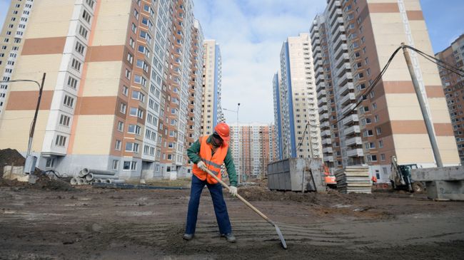 Строительство новых жилых домов