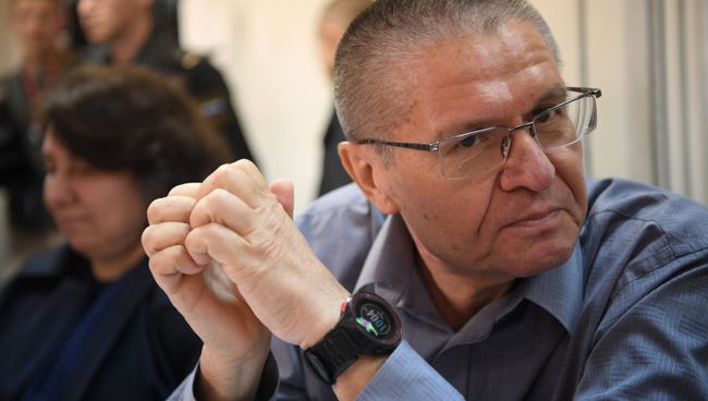 Экс-министр экономического развития Алексей Улюкаев на заседании Замоскворецкого суда. 1 сентября 2017