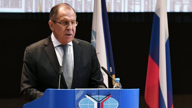 Министр иностранных дел РФ Сергей Лавров выступает на встрече со студентами и профессорско-преподавательским составом МГИМО(У) МИД России. 1 сентября 2017 Министр иностранных дел РФ Сергей Лавров выступает на встрече со студентами и профессорско-преподавательским составом МГИМО(У) МИД России. 1 сентября 2017