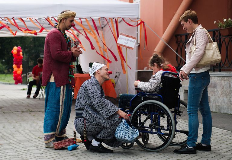 Урок мира в Детском хосписе в Санкт-Петербурге