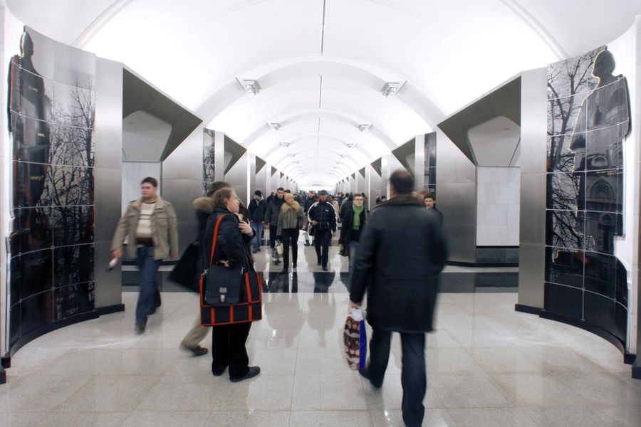 Станция метро Сретенский бульвар Станция метро Сретенский бульвар