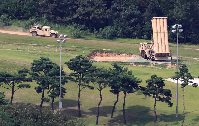 Американский комплекс ПРО THAAD в Южной Корее Американский комплекс ПРО THAAD в Южной Корее