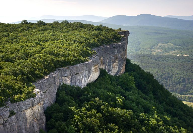 Каньон в Бахчисарайском районе Крыма