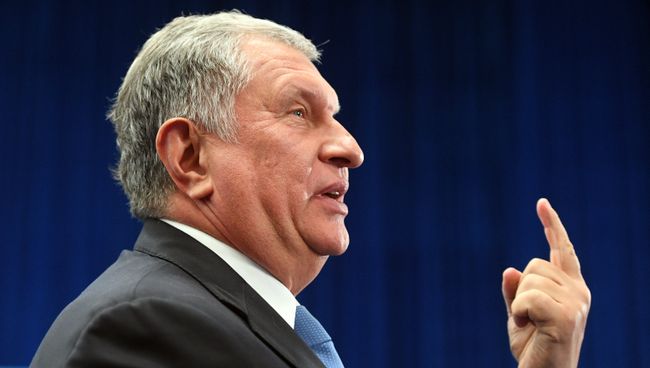 Директор ПАО НК Роснефть Игорь Сечин. Архивное фото