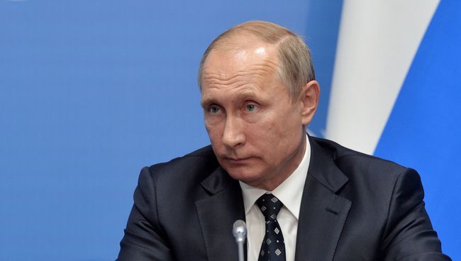 Встреча президента РФ с представителями иностранных деловых кругов в рамках ВЭФ