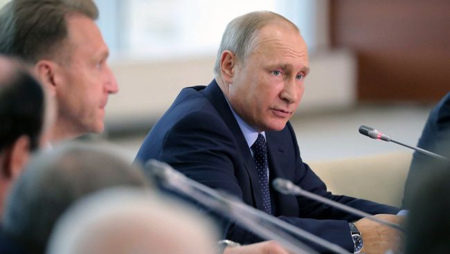 Президент РФ Владимир Путин. Архивное фото Президент РФ Владимир Путин. Архивное фото