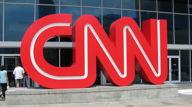 Здание телеканала CNN. Архивное фото Здание телеканала CNN. Архивное фото