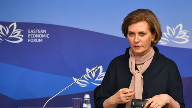 Глава Роспотребнадзора Анна Попова Глава Роспотребнадзора Анна Попова