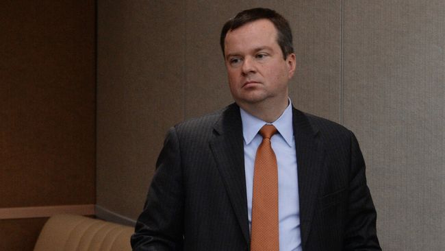 Заместитель министра финансов РФ Алексей Моисеев на пленарном заседании Государственной Думы РФ