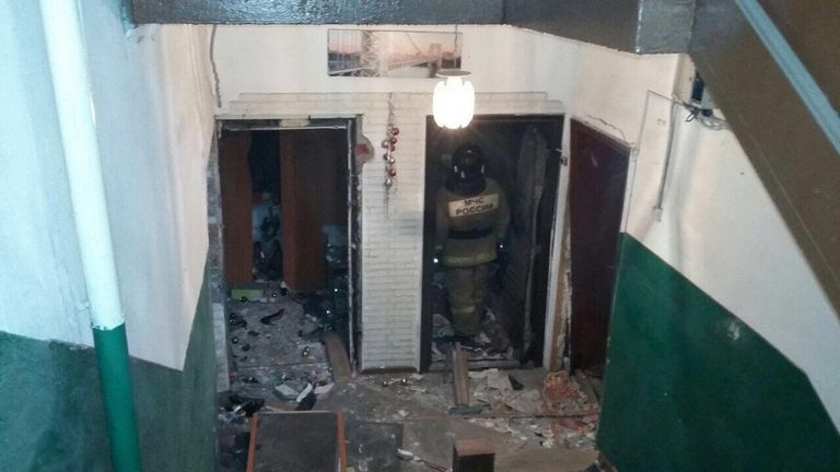 В жилом доме в Новосибирске взорвался газовый баллон В жилом доме в Новосибирске взорвался газовый баллон