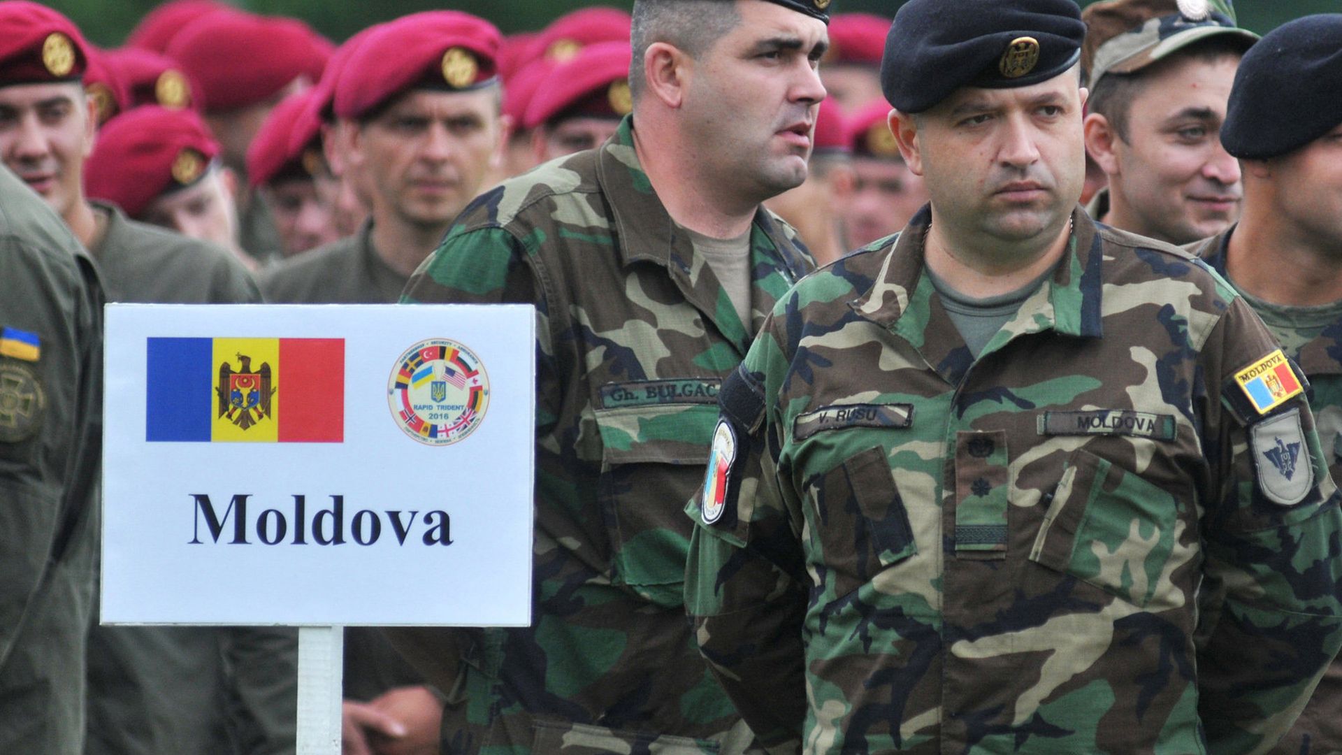 Военнослужащие ВС Молдовы во время международных военных учений Rapid Trident 2016 - РИА Новости, 1920, 10.02.2023