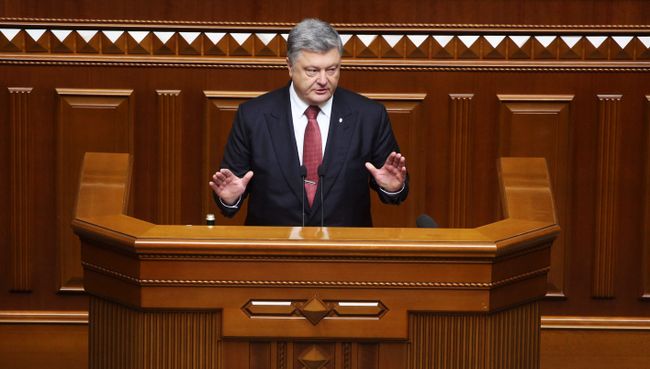 Президент Украины Петр Порошенко. Архивное фото