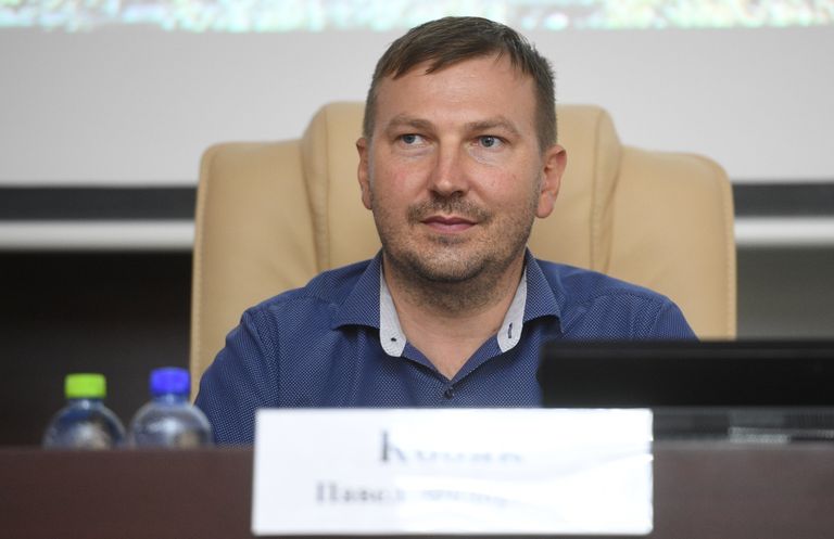 Основатель движения Сел и поехал Павел Кобяк на пресс-конференции по итогам путешествия. 7 сентября 2017 Основатель движения Сел и поехал Павел Кобяк на пресс-конференции по итогам путешествия. 7 сентября 2017