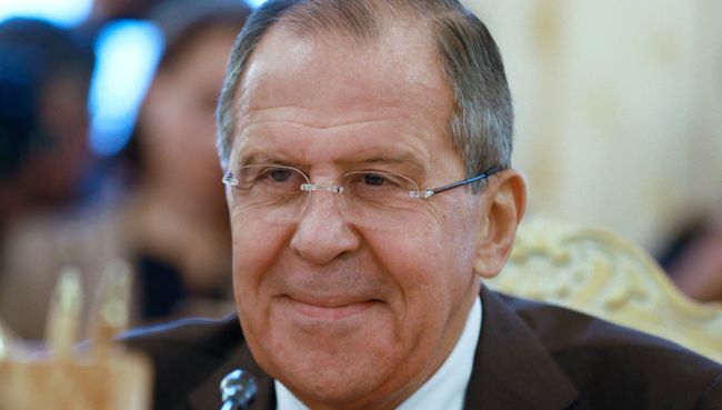 Министр иностранных дел России Сергей Лавров. Архивное фото