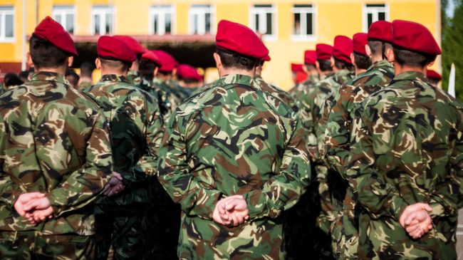 Молдавские военные. Архивное фото