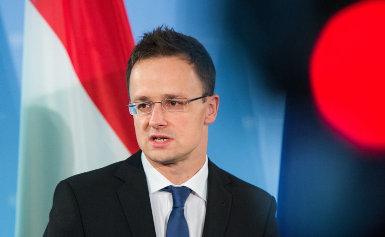 Глава МИД Венгрии Петер Сийярто