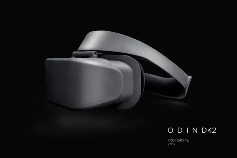 Прототип шлема виртуальной реальности Odin DK2 