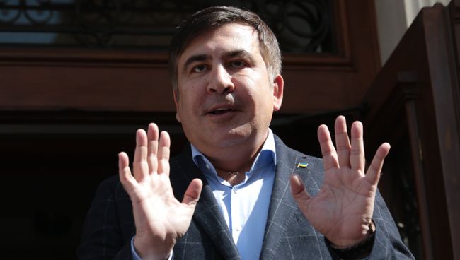 Бывший президент Грузии, экс-губернатор Одесской области Михаил Саакашвили во время пресс-конференции во Львове. 11 сентября 2017 Бывший президент Грузии, экс-губернатор Одесской области Михаил Саакашвили во время пресс-конференции во Львове. 11 сентября 2017