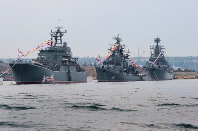 Парад кораблей Черноморского флота