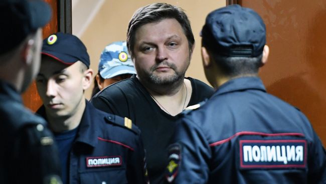 Экс-губернатор Кировской области Никита Белых в Пресненском суде Москвы. Архивное фото Экс-губернатор Кировской области Никита Белых в Пресненском суде Москвы. Архивное фото