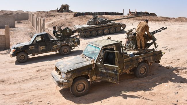 Сирийские военные в Дейр-эз-Зоре. 14 сентября 2017 Сирийские военные в Дейр-эз-Зоре. 14 сентября 2017