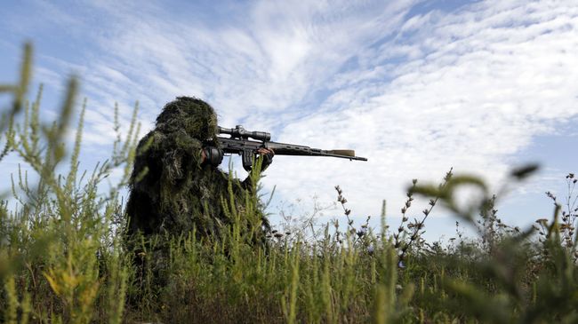 Украинский военный. Архивное фото