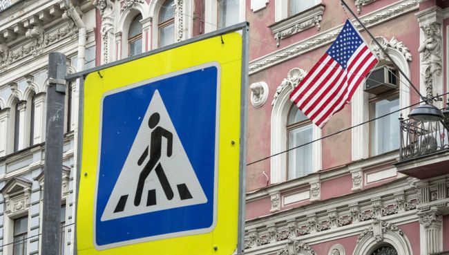 Здание генерального консульства США в Санкт-Петербурге. Архивное фото Здание генерального консульства США в Санкт-Петербурге. Архивное фото