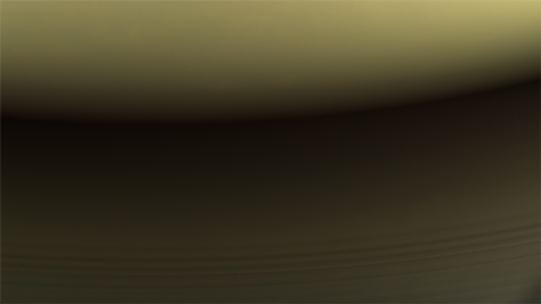 Последний снимок, сделанный Cassini Последний снимок, сделанный Cassini