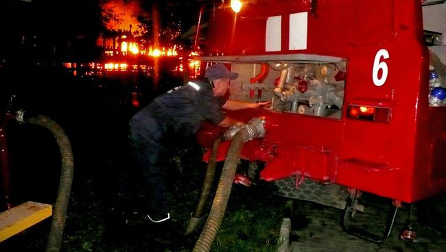 На месте пожара в детском спортивно-оздоровительном лагере Виктория в Одессе, Украина. 16 сентября 2017 На месте пожара в детском спортивно-оздоровительном лагере Виктория в Одессе, Украина. 16 сентября 2017