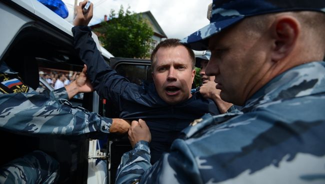 Глава московского штаба Алексея Навального Николай Ляскин. Архивное фото Глава московского штаба Алексея Навального Николай Ляскин. Архивное фото