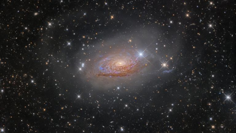 Снимок фотографа Олега Брызгалова из Украины M63 Star Streams and the Sunflower Galaxy, победивший в категории Галактики в фотоконкурсе Insight Astronomy Photographer of the Year 2017 Снимок фотографа Олега Брызгалова из Украины M63 Star Streams and the Sunflower Galaxy, победивший в категории Галактики в фотоконкурсе Insight Astronomy Photographer of the Year 2017