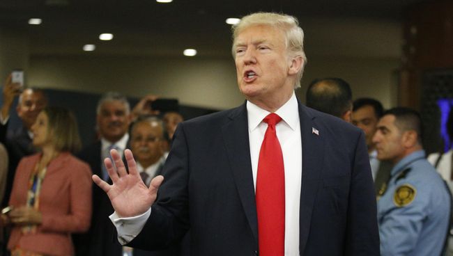 Дональд Трамп. 18 сентября 2017
