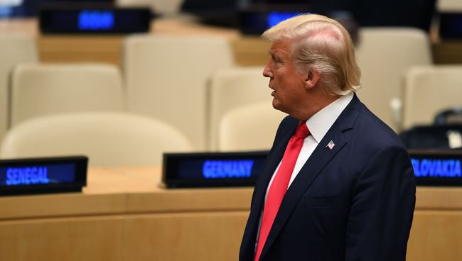 Президент США Дональд Трамп. Архивное фото