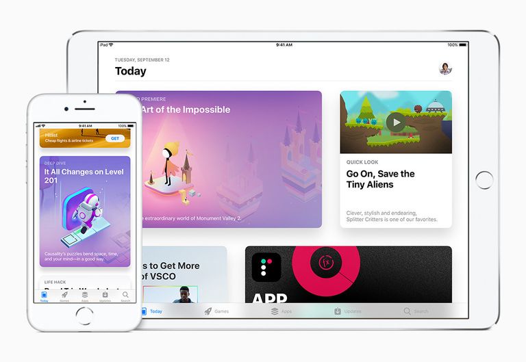 Обновлённый App Store в iOS 11