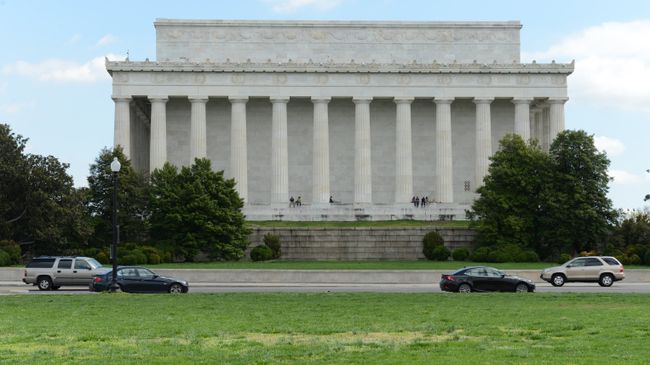 Мемориал Линкольна в Вашингтоне, США Мемориал Линкольна в Вашингтоне, США