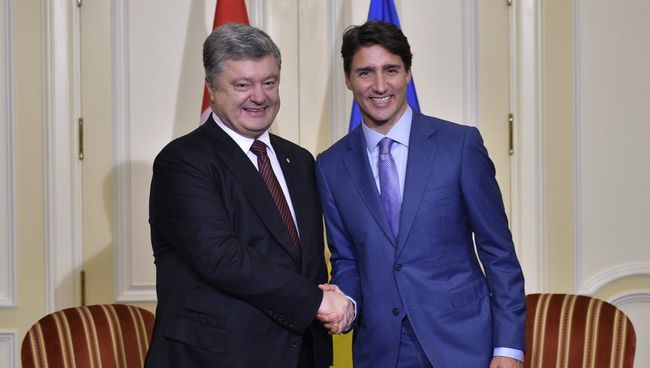 Встреча президента Украины Петра Порошенко и премьер-министра Канады Джастина Трюдо, Канада. 22 сентября 2017 Встреча президента Украины Петра Порошенко и премьер-министра Канады Джастина Трюдо, Канада. 22 сентября 2017