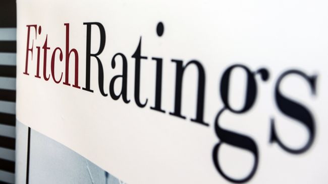 Логотип агентства Fitch Ratings. Архивное фото Логотип агентства Fitch Ratings. Архивное фото