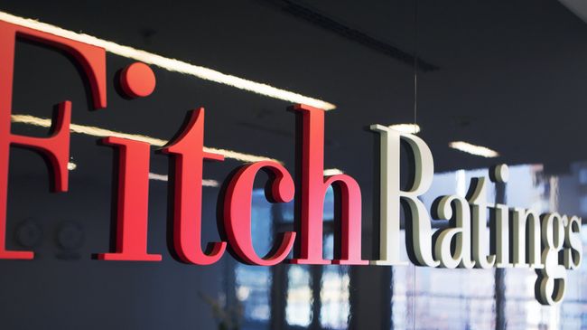 Логотип агентства Fitch Ratings. Архивное фото Логотип агентства Fitch Ratings. Архивное фото