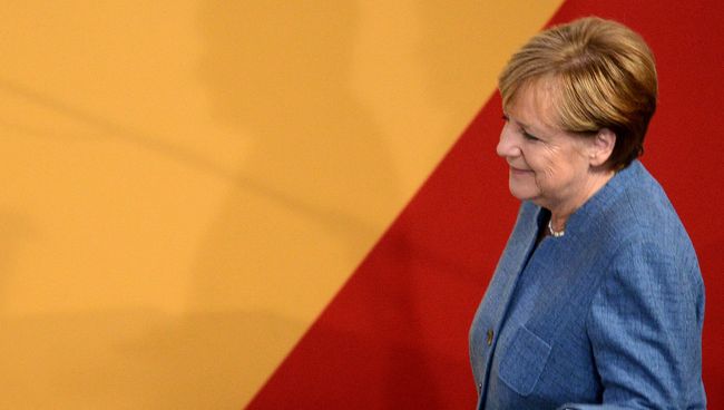 Канцлер Германии, лидер Христианско-демократического союза Ангела Меркель. Архивное фото Канцлер Германии, лидер Христианско-демократического союза Ангела Меркель. Архивное фото