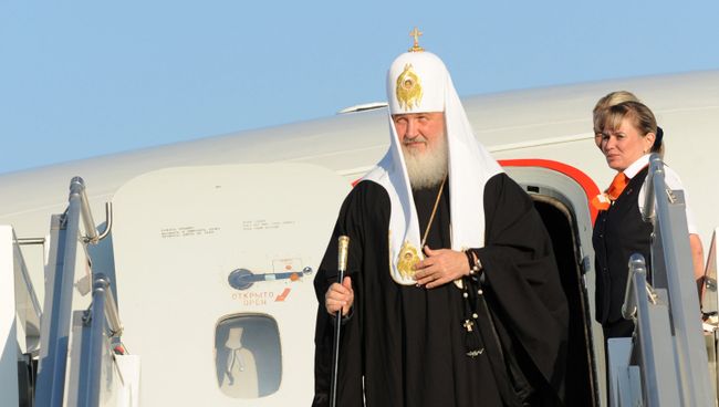 Патриарх Московский и всея Руси Кирилл вернулся в Москву