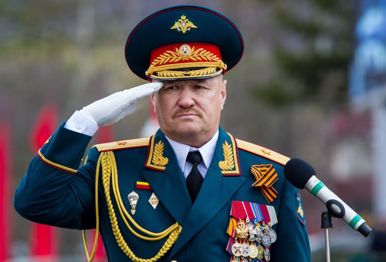 Командующий 68-м армейским корпусом генерал-майор Валерий Асапов