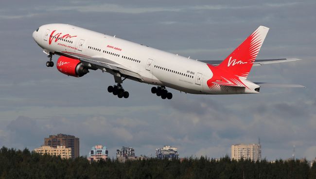 Самолет Boeing 777-200 авиакомпании ВИМ-Авиа. Архивное фото
