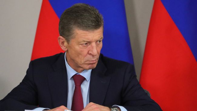 Заместитель председателя правительства РФ Дмитрий Козак