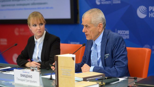 Онищенко: в 2017 году в России было зарегистрировано всего 175 больных корью