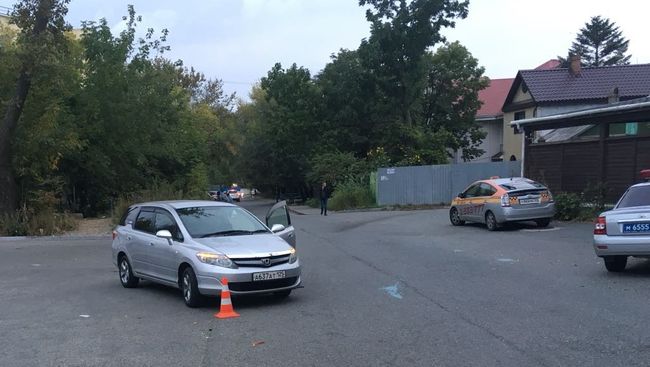 На месте ДТП во Владивостоке. 27 сентября 2017 На месте ДТП во Владивостоке. 27 сентября 2017